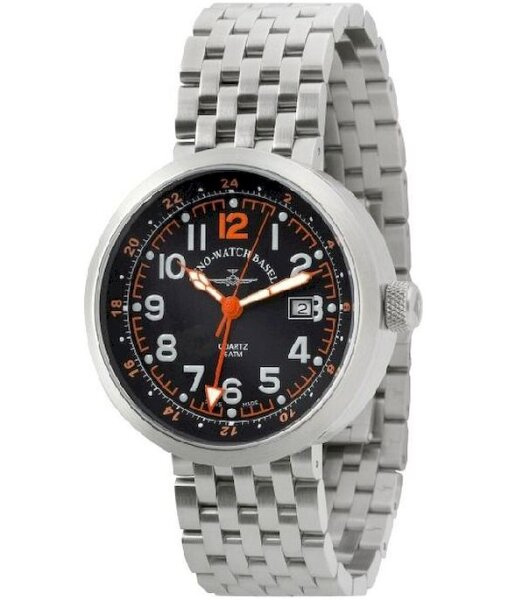 Zeno Watch Basel montre Homme B554Q-GMT-a15M