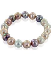Luna-Pearls Collier de Perles deau douce 10-11 mm