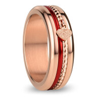 Bering Femme Ring Valentine anneaux argent, rosegold,...