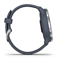 Garmin montre fitness Venu®2 bleu granit/argent avec bracelet silicone 010-02430-10