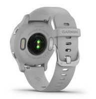 Garmin Montre fitness Venu®2S gris clair/argent avec bracelet en sillicone 010-02429-12
