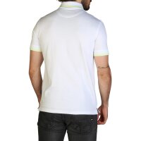 Aquascutum - Vêtements - Polo - QMP025-01 - Homme - white,yellow