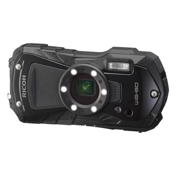 Ricoh - WG-80-Black - Caméra dextérieur - 20 mégapixels - wasserdicht