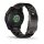 Garmin - 010-02778-30 - Fenix 7X Pro Saphire Solar - Gris Carbone Titane DLC avec bracelet en silicone noir supplémentaire