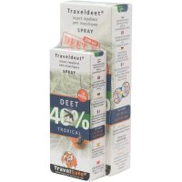 Travelsafe - TSPP02 - Kit spray insectifuge - TravelDeet...
