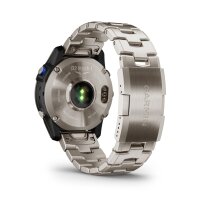 Garmin - 010-02582-51 - D2™ Mach 1 - montre intelligente avec bracelet en titane ventilé et bracelet en silicone noir supplémentaire