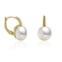 Luna-Pearls - 311.2082 - Boucles doreilles - 750/-Or...