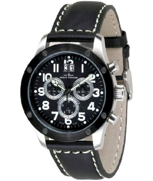 Zeno Watch Basel montre Homme 9540Q-SBK-b1