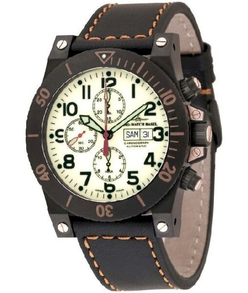 Zeno Watch Basel montre Homme Automatique 8023TVDD-bk-s9