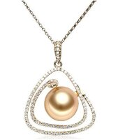 Luna-Pearls Bijoux Femme AH26 chaîne 
