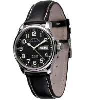 Zeno-Watch Montre Homme 12836DD-a1 Automatiques Noir

