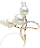 Luna-Pearls Femme anneaux 005.0947